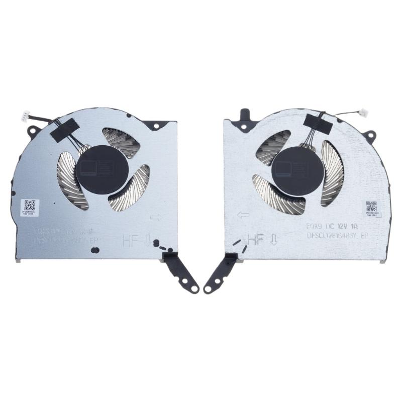 CPU GPU Fan Laptops Cooling Fan DC12V 4Pin 4wires Coolers Fan for Legion Y9000P IRX8 R9000P ARX8 2023 Laptops Part