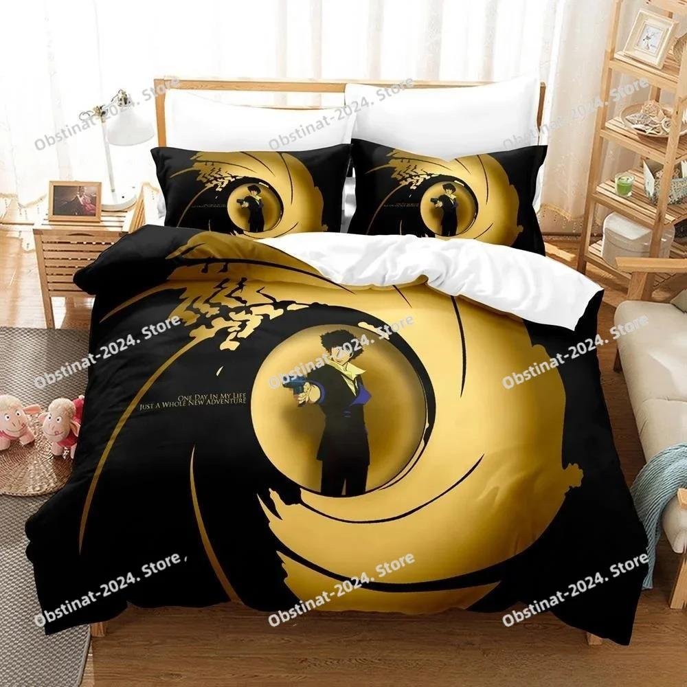 3D Anime Miss Kobayashi's Dragon Maid Bedding Set Duvet Cover Bed Set Quilt Cover Pillowcase C