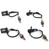 O2 4 Pcs Male Oxygen Sensor SG454 SG272 Upstream & Downstream Oxygen O2 Sensor Set for Cadillac Chevrolet GMC