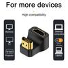 Адаптер HDMI-совместимый Штекер-Розетка 8K Ультра-Четкий Поддержка UHS2.1 со Световым Индикатором Адаптер