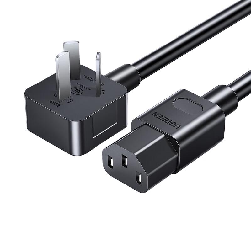 UGREEN 3-Prong Power Cable with IEC C13 Connector