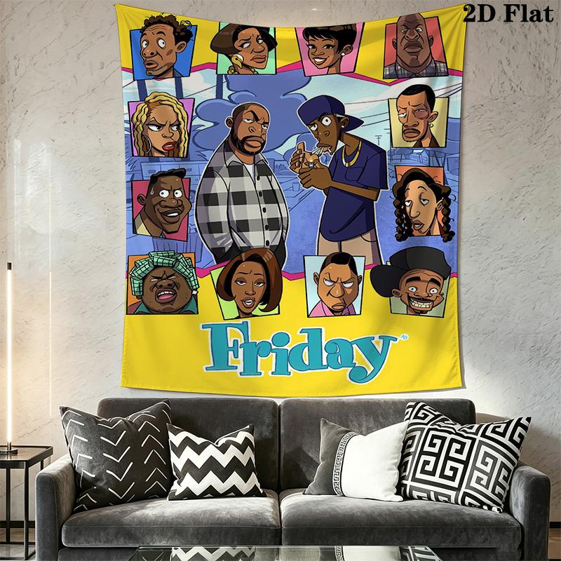 Friday Pattern Home Decor Tapestry, Wall Hanging, Decorative RV Wall Cloth.SGT0917239