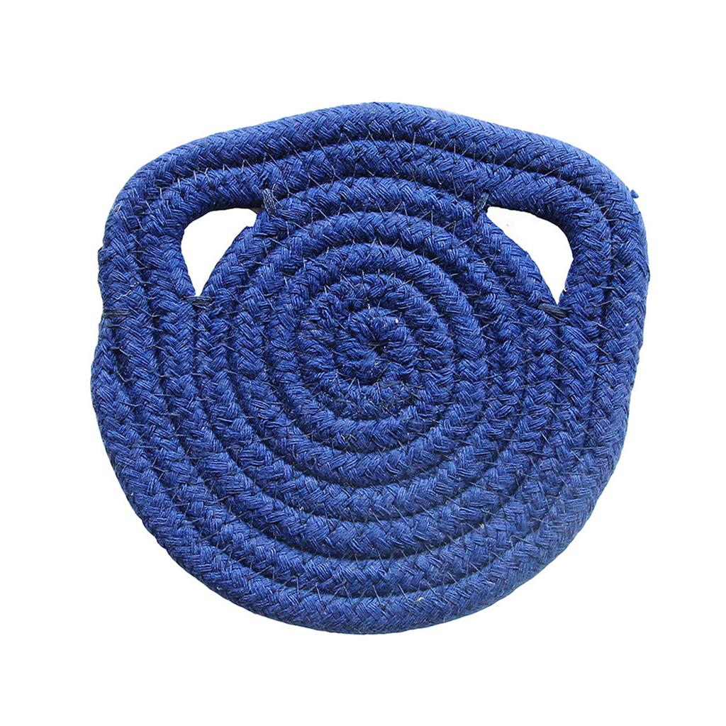 Yarn Braided Cute Cat Ears Placemats Non-Slip, Heat- Resistant For Dining Table