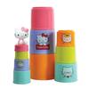 Decoland Hello Kitty Cup Stacking Game, Mixed Colors, 1 Set, Korean Baby Products