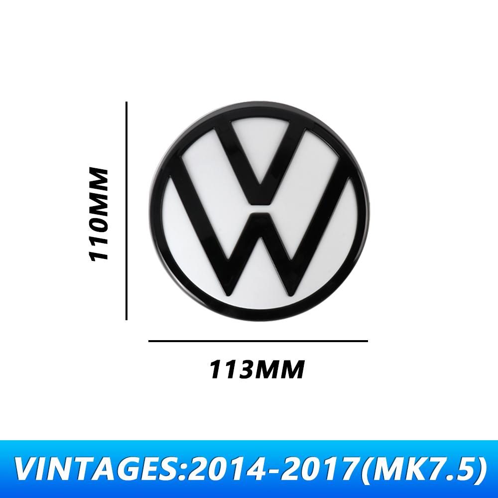 1pc Original Replacement Version SZDHZ4 Car Front Grille Emblem Cover/Rear Trunk Lid Badge For VW GOLF 7.5 2018-2021 MK7 2014-2017