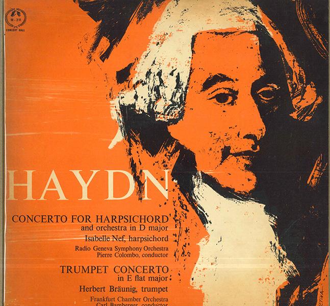 10-дюймовая пластинка HAYDN ISABELLE NEF RADIO GENEVA S Клавесинный концерт ре мажор Tr M211 ЗАЛ ДЛЯ КОНЦЕРТОВ Япония Классическая Б/У