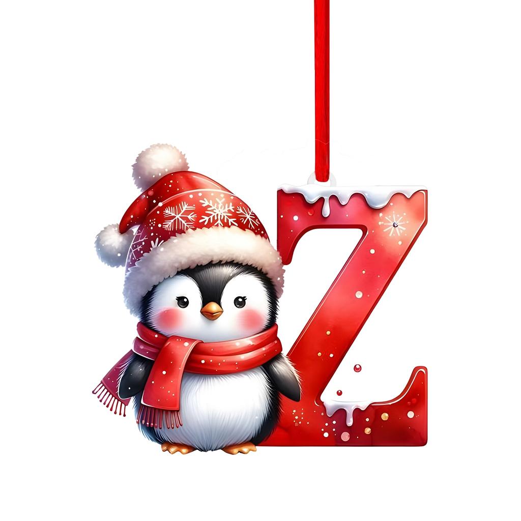 26 Letter,Christmas,Ornaments,Acrylic,1