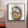 Новое поступление 5D DIY Полная круглая алмазная живопись «Ежик и книга» Вышивка крестом Домашний декор Подарок