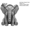 Office Desk Accessories Elephant Shape Glasses Holder, 3D Printed Geometric Eyeglass Display Holder Organizer, Decorative Desktop Ornament for
