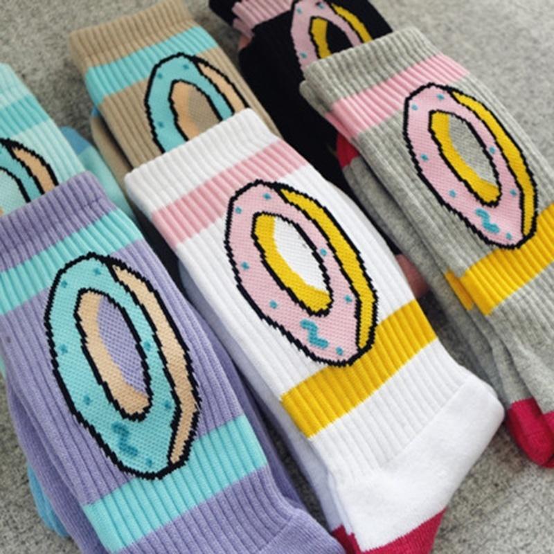 Doughnut Skate Socks Not Odd Future Huf Unisex Tube