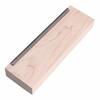 Yibuy 153mm Guitar Fret File, Guitar Edge Tool, Maple Wood Block, Chamfering Tool for Guitar Fret Repair, Guitar Accessories