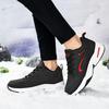 Мужские зимние кроссовки нескользящие водонепроницаемые уличные зимние спортивные туфли для мужчин Добавить хлопок теплая обувь для ходьбы 2024 Мужская хлопковая обувь