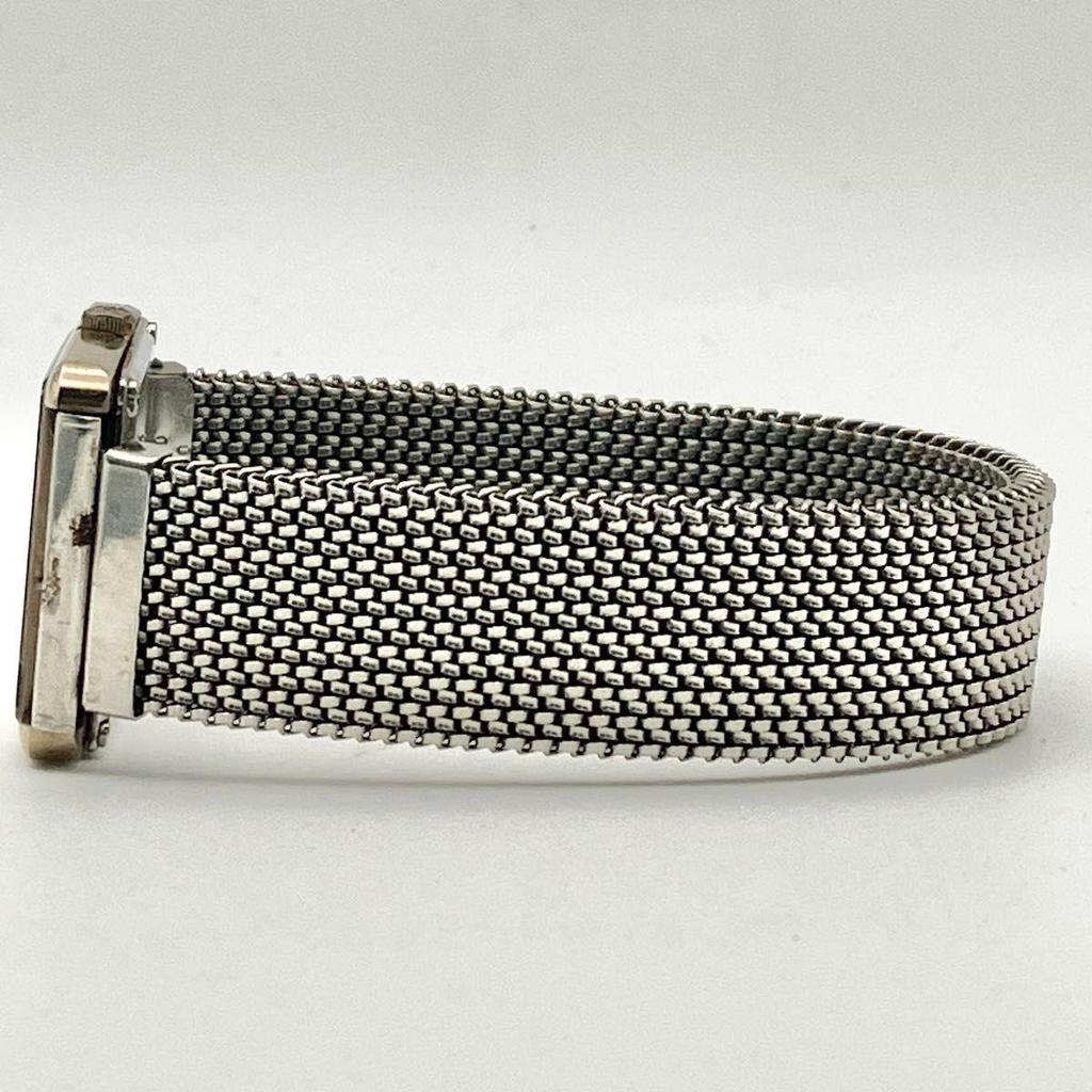Б/у Рабочее item Часы Rado Diastar Мужские Золотой циферблат Квадратные Новая батарейка RADO DIASTAR Серебристый QZ