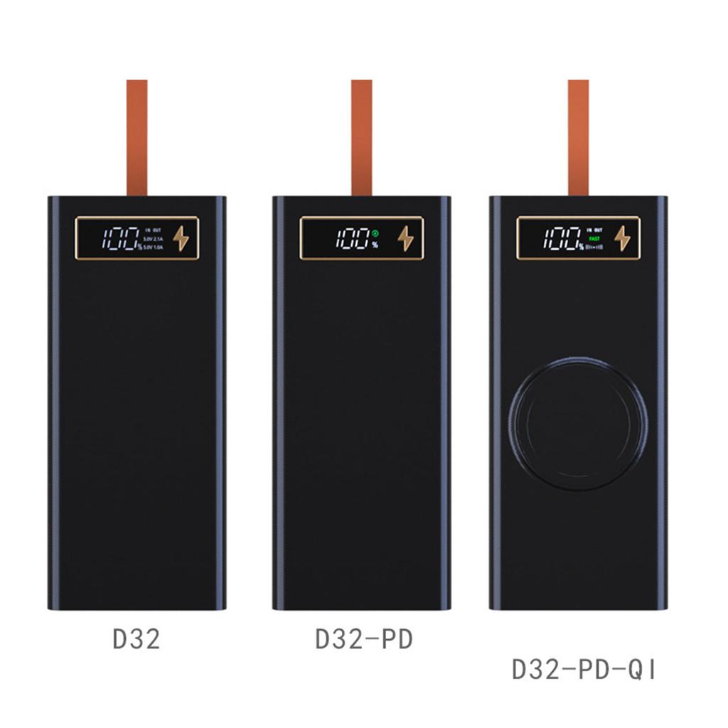 Корпуса для 32 аккумуляторов 18650, Корпус для Power Bank, Пластиковые корпуса, Кейс для быстрой зарядки для аккумуляторов 18650, Съемная конструкция