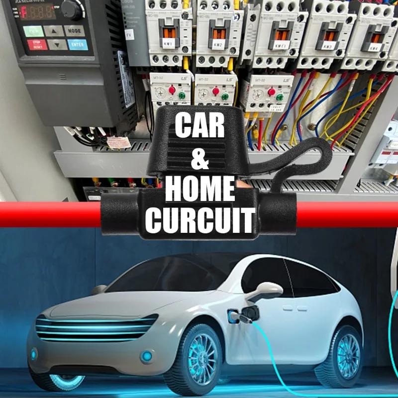 Автомобильный мини-адаптер для предохранителя, держатель предохранителя, вставной предохранитель, брызгозащищенный для 12 В 30 А, выключатель питания, влагозащищенный, брызгозащищенный