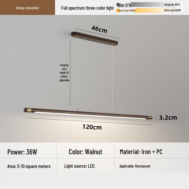 Mengpao Full Spectrum LED Dining Pendant Lamp