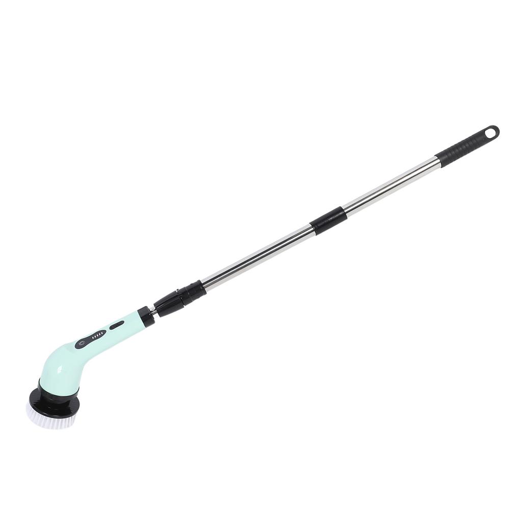 Электрическая вращающаяся щетка для чистки Профессиональная Мощная Водонепроницаемая Регулируемая длина Беспроводная щетка для чистки для ванн Solar