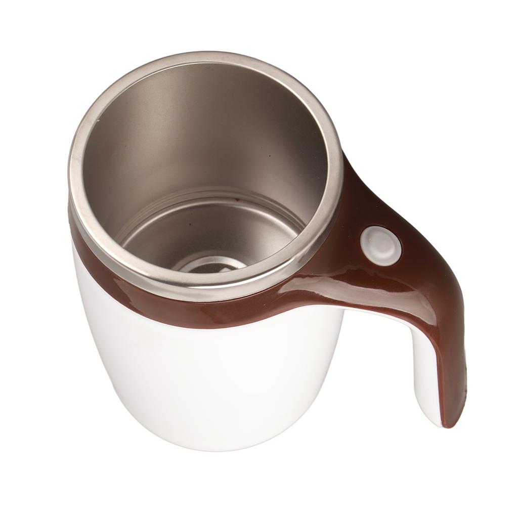 Магнитная автоматическая кружка для помешивания из нержавеющей стали, электрическая чашка для смешивания кофе, емкость 380 мл