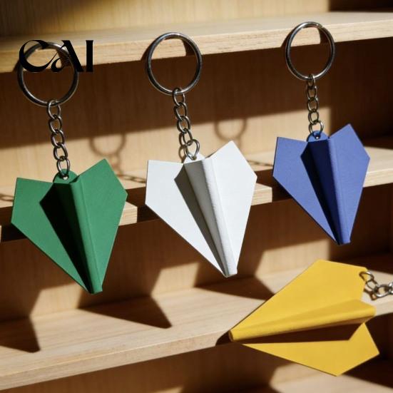 Paper Plane Keychain Plastic Airplane Keychain, Multi-color Car Key Ring, Decorative Accessories for Handbags Backpacks Purses