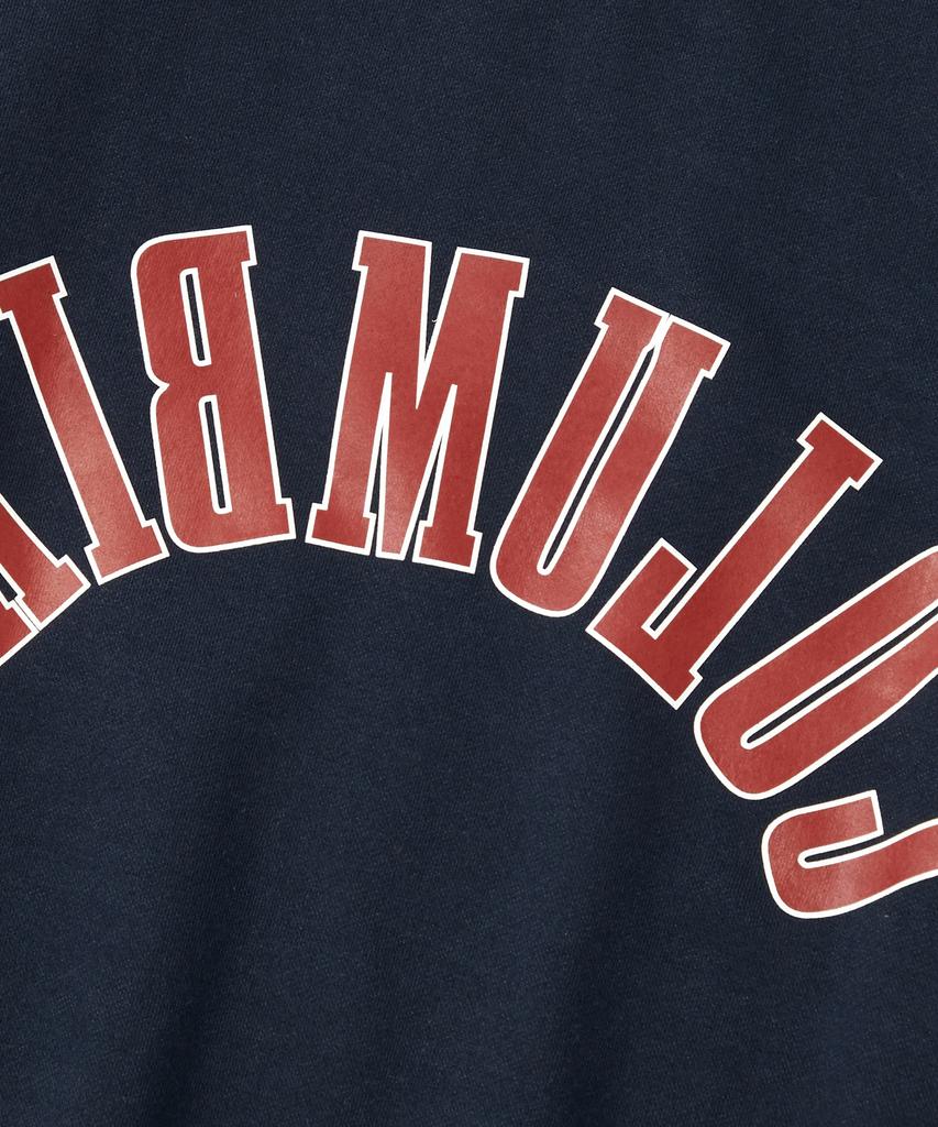 COLUMBIA UNIVERSITY Reverse Arch Fleece Crew Neck_Navy