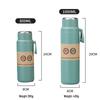 HPMILY 800ml Insulated Stainless Steel Water Bottle with Tea Filter