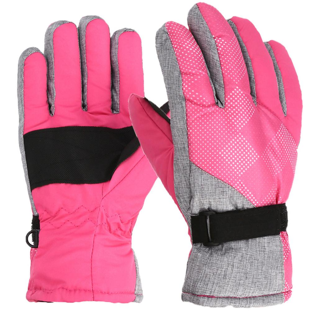 Модернизированные детские лыжные перчатки для улицы, велосипедные перчатки, зимние теплые перчатки для альпинизма, водонепроницаемые