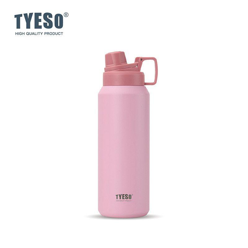 Tyeso New Stainless Steel Portable Sports Bottle Large Capacity Thermos Cup Outdoor Portable Frosted Water Cup