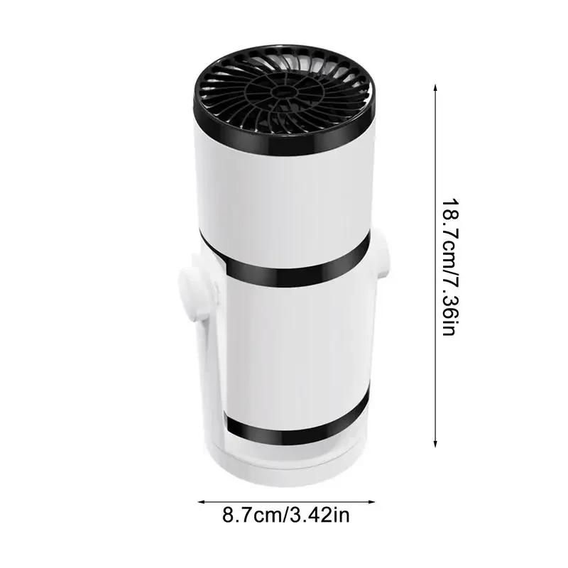 Auto Windshield Demister 12V 150W Electric Car Heater 2 In 1 Defroster Heating Cooling Fan Winter Anti Fog Defogging