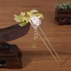 Jade Rabbit Tassel Hairpin: Traditional Qipao Updo Accessory for Women