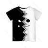 Angry Geometry Dash 3D Print T Shirts Boys Girls Cartoon Anime Tshirts Toddler Kids Game T-shirts Children Tee Tops Camiseta