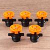 10PCS Plastic Rotation Sprinkler 1/2" Male  Thread Rotating Watering Watering System  Agriculture