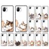 No Kisses Cat Illustration Phone Case for Xiaomi 12 Mi 10T 11T 11 Pro 10 10T 11 Lite 10pro 11Ultra Poco X3 Pro Poco F3 M3