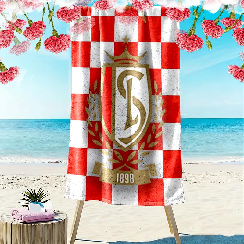 Standard De Lige Print Beach Towel Large Soft Quick Dry Towel For Beach Camping Swimming