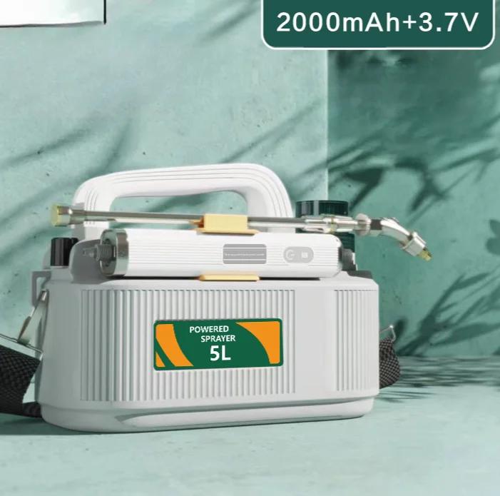 Электрический садовый опрыскиватель портативный перезаряжаемый распылитель с питанием от аккумулятора Plant Mister Sprayer для домашнего сада