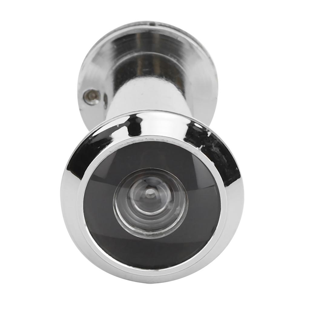 Противоугонный дверной глазок с углом обзора 220 градусов и задней крышкой для домашнего использования(Красная бронза