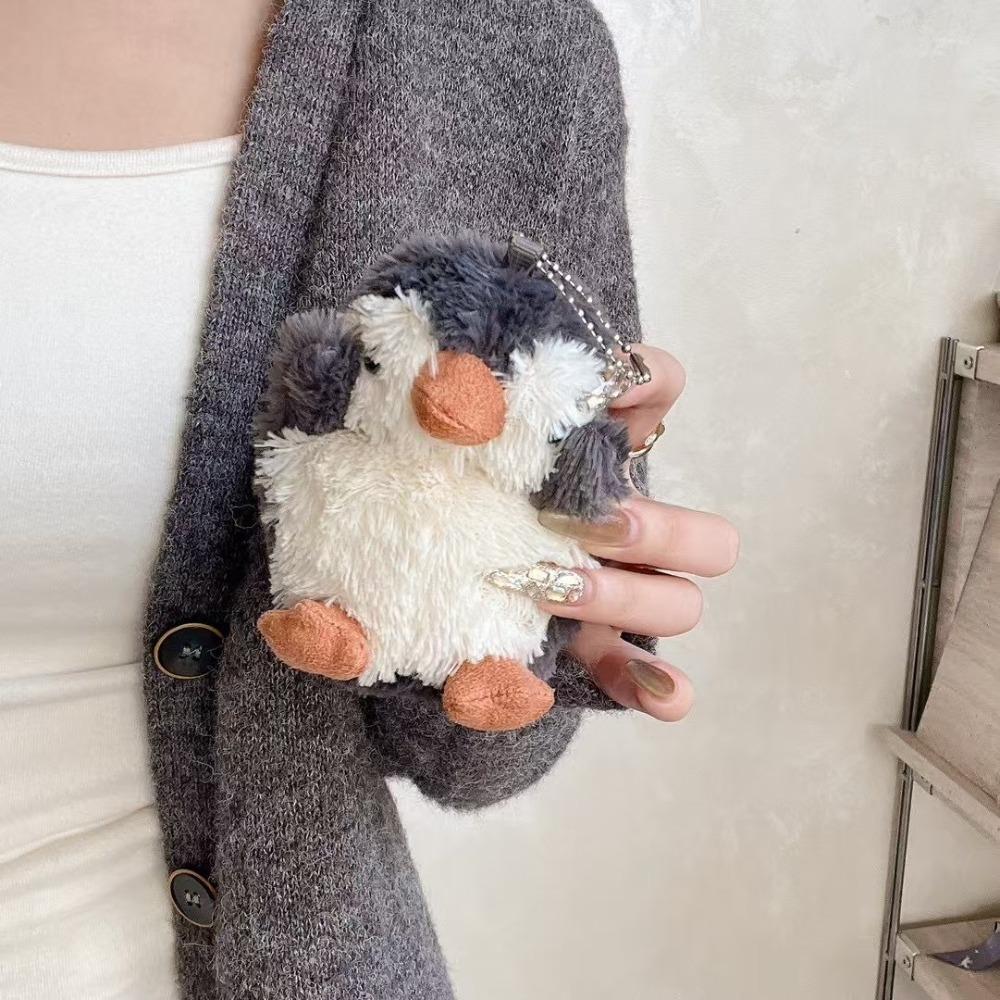 Plush Penguin Earphone Protective Case for AirPods 1 2 3 Pro AirPods Pro2