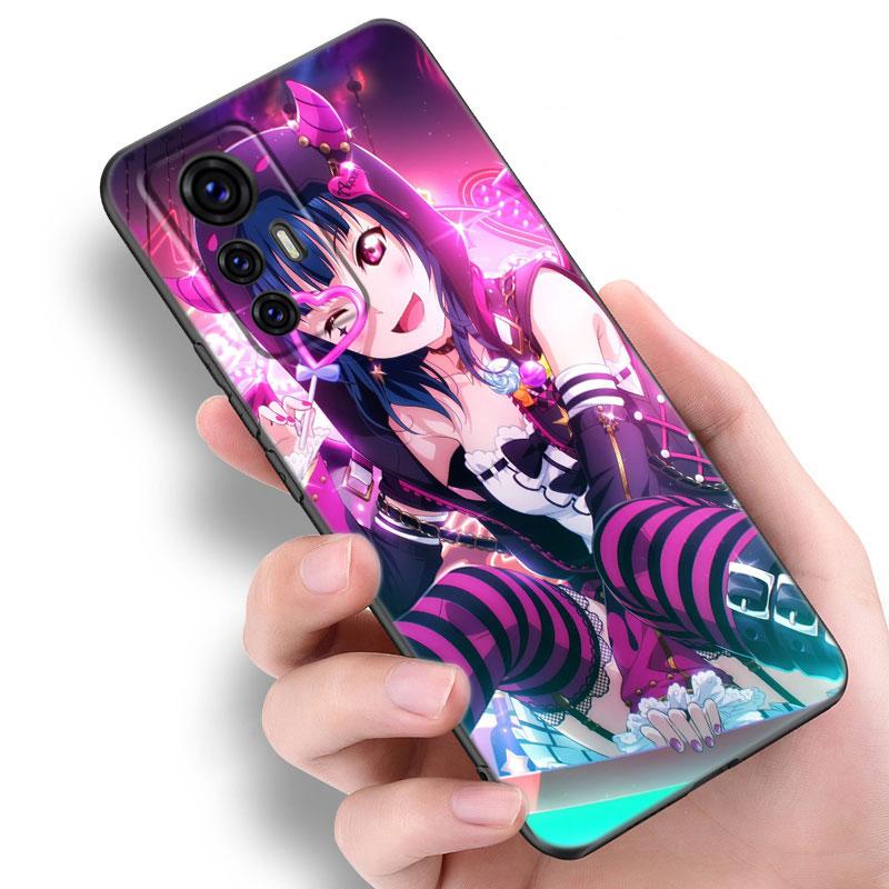 Game Project Sekai Black Silicone Phone Case For Xiaomi Mi 9 SE 8 10 10T 11 12 13 Lite 9T 11T 12S 12T 13T 14 Pro 5G NE 11i 12X