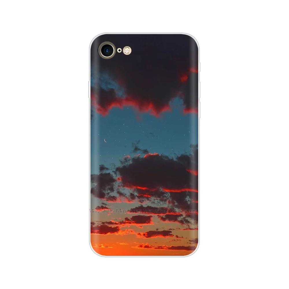 Чехол для iPhone SE 2020 Модный Мультяшный Мягкий ТПУ Задняя Крышка Для iPhone SE Прозрачный Силиконовый Корпус Защитные Чехлы Для iPhoneSE