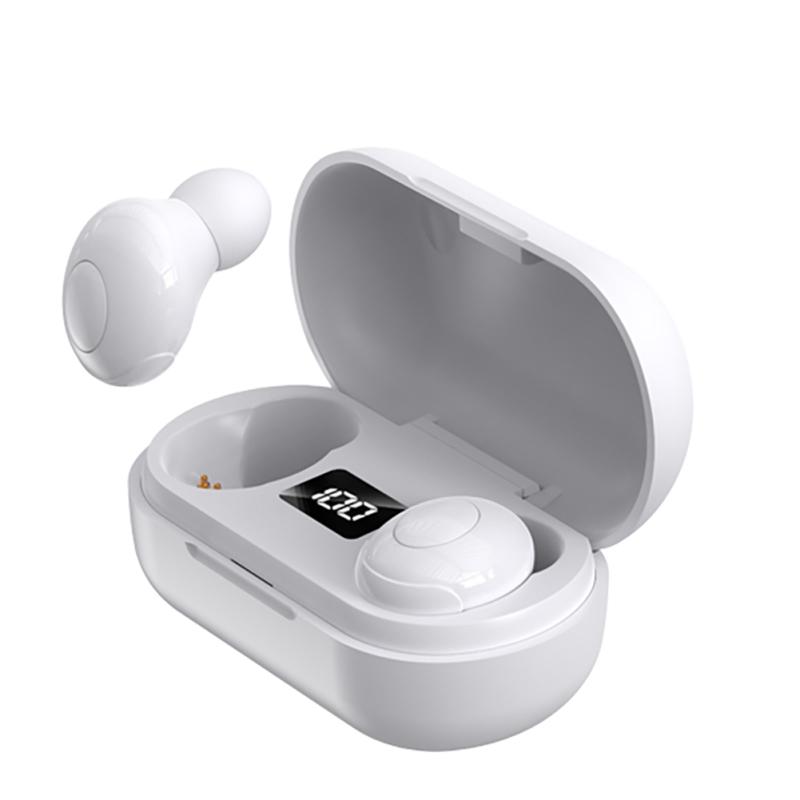 T8 Mini Wireless Bluetooth-compatible 5.0 Headset Stereo Tws Sports Earbuds Power Digital Display