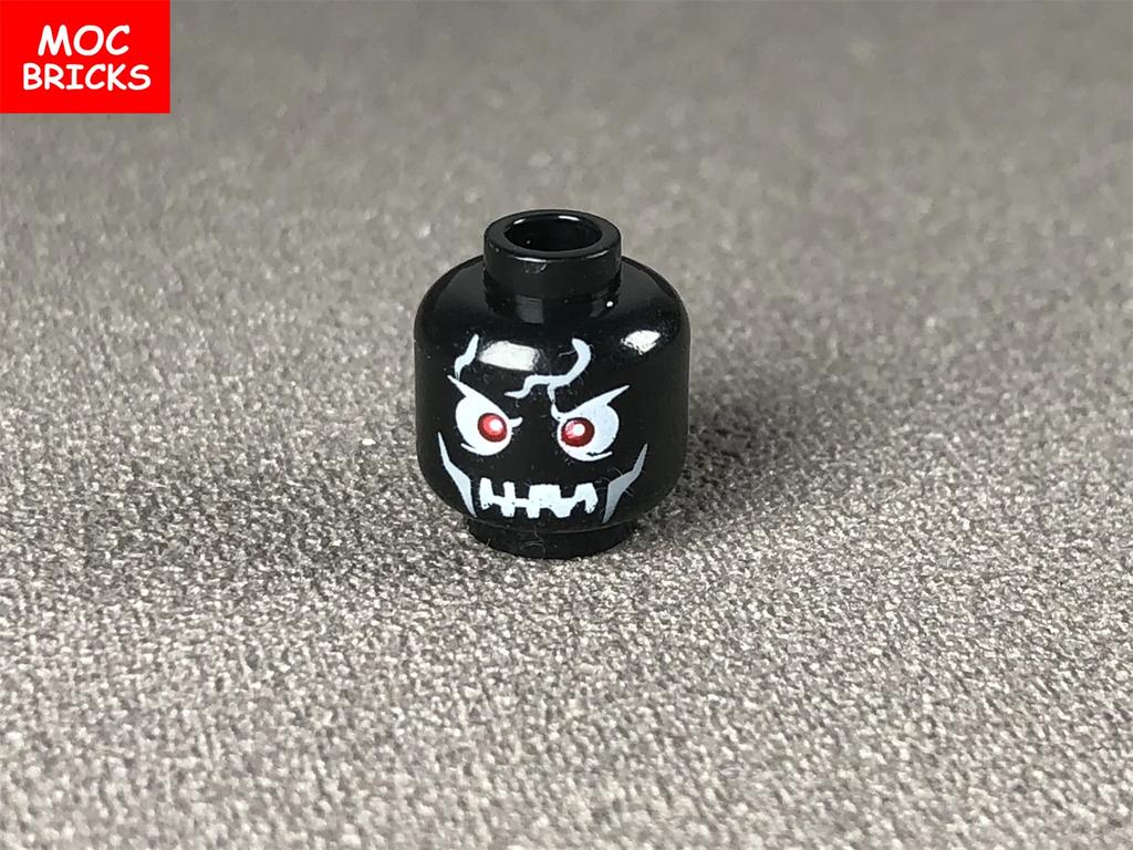 10 шт./лот Кубики MOC Лицо Дьявола Совместимые Фигурка Скелета Действия Конструкторы с Фокусом на Обучение Детские Игрушки Подарки