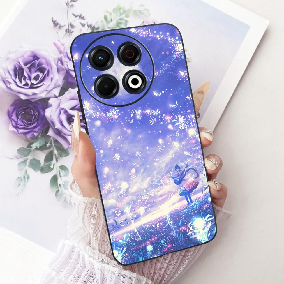 Чехол для телефона Tecno Spark 30 Pro 4G Cover KL7 Роскошный Модный Милый Кот Забавный Расписной Бампер Для Tecno Spark 30 Pro 4G Корпус