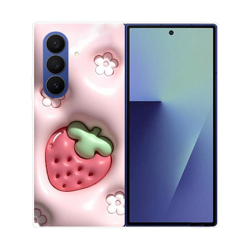 Чехол для Samsung Z Fold7 Прозрачный Жесткий ПК Складная Крышка для Samsung Galaxy Z Fold 7 6 5 4 3 Fold6 Ударопрочный Прозрачная Задняя Панель Funda