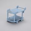 With Food  Model Dollhouse Food CartsMini Dinnerware Food and Play Small Food Cart  Home Decor