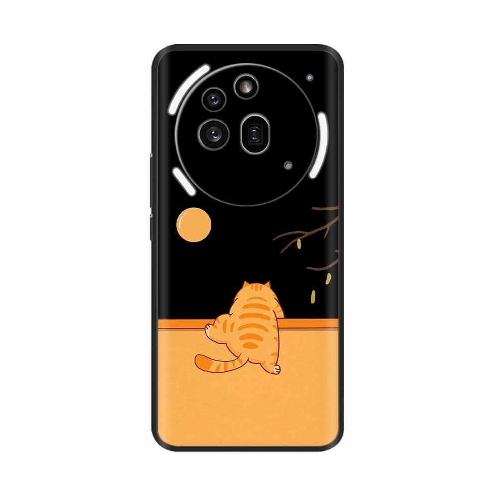 Чехол для Nothing Phone 3A Pro A059P Милый мультяшный расписной чехол Ударопрочный мягкий ТПУ чехол для телефона Для Nothing Phone 3A Pro Phone3A