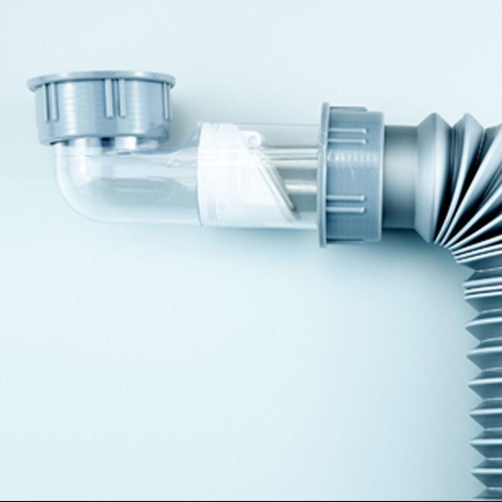 Universal Wash Basin Drainage Pipe Kit Curved Tube Downpipe Tube Pipeline Accessory Kitchen Sink