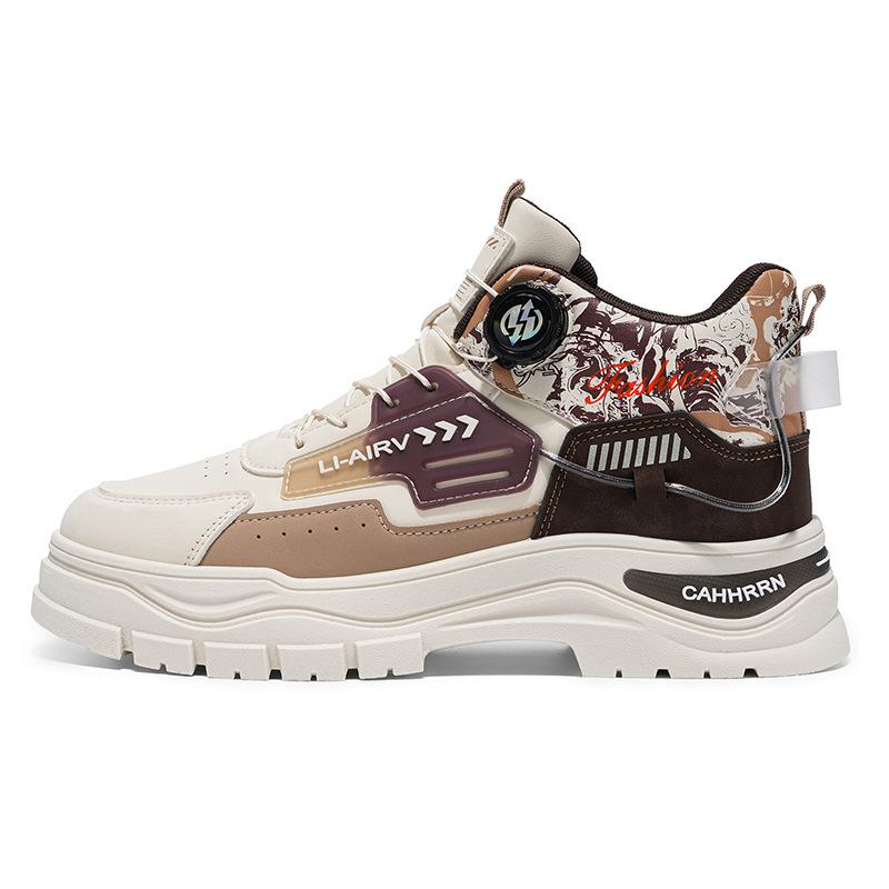 Autumn and winter casual sports board shoes new white Martin boots G