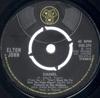 7-дюймовая пластинка ELTON JOHN Daniel DJS275 DJM Records 1973 Великобритания Поп Б/у