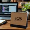 2025 Настольный календарь Карманный ежегодный планировщик Настольный календарь Ежегодный планировщик Календарь для домашнего офиса Школы