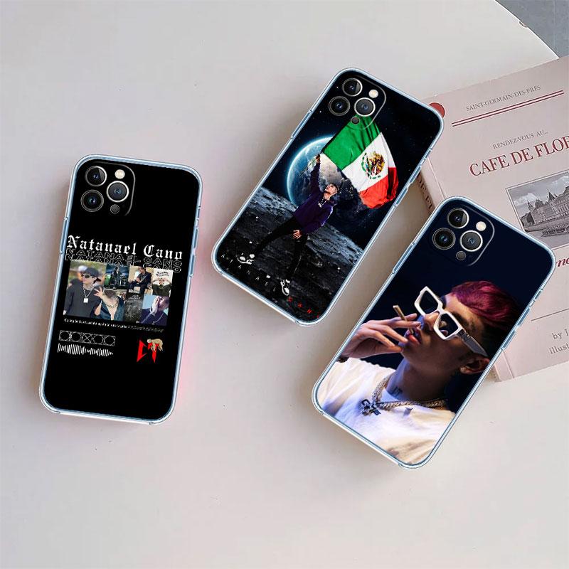 Natanael Cano Transparent Phone Case for LG K22 K30 K40 K40S K41 K42 K50 K50S K51 K51S K52 K61 K62 K71 K92 Q61