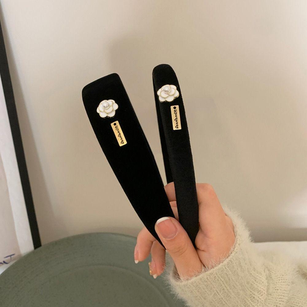 Укладка Цветы Обручи для волос Милая повязка на голову Аксессуары для волос Бархатная повязка для волос